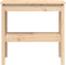 vidaXL - Wandtafel - 80x40x75 - cm - massief - grenenhout