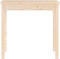 vidaXL - Wandtafel - 80x40x75 - cm - massief - grenenhout