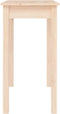 vidaXL - Wandtafel - 80x40x75 - cm - massief - grenenhout