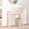 vidaXL - Wandtafel - 80x40x75 - cm - massief - grenenhout