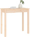 vidaXL - Wandtafel - 80x40x75 - cm - massief - grenenhout