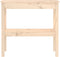 vidaXL - Wandtafel - 80x40x75 - cm - massief - grenenhout
