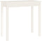 vidaXL - Wandtafel - 80x40x75 - cm - massief - grenenhout - wit
