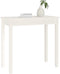 vidaXL - Wandtafel - 80x40x75 - cm - massief - grenenhout - wit