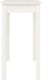 vidaXL - Wandtafel - 80x40x75 - cm - massief - grenenhout - wit