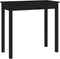 vidaXL - Wandtafel - 80x40x75 - cm - massief - grenenhout - zwart