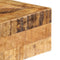 vidaXL - Wandtafel - 80x40x75 - cm - massief - mangohout
