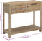 vidaXL - Wandtafel - 82x33x73 - cm - massief - acaciahout
