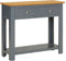 vidaXL - Wandtafel - 83x30x73 - cm - massief - eikenhout
