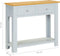 vidaXL - Wandtafel - 83x30x73 - cm - massief - eikenhout