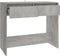 vidaXL - Wandtafel - 89x41x76,5 - cm - bewerkt - hout - betongrijs