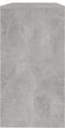 vidaXL - Wandtafel - 89x41x76,5 - cm - bewerkt - hout - betongrijs