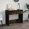 vidaXL - Wandtafel - 89x41x76,5 - cm - bewerkt - hout - gerookt - eikenkleurig