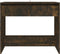 vidaXL - Wandtafel - 89x41x76,5 - cm - bewerkt - hout - gerookt - eikenkleurig