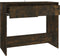 vidaXL - Wandtafel - 89x41x76,5 - cm - bewerkt - hout - gerookt - eikenkleurig