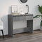 vidaXL - Wandtafel - 89x41x76,5 - cm - bewerkt - hout - grijs - sonoma - eikenkleurig