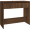 vidaXL - Wandtafel - 89x41x76,5 - cm - staal - bruin - eikenkleur