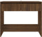 vidaXL - Wandtafel - 89x41x76,5 - cm - staal - bruin - eikenkleur