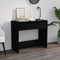 vidaXL - Wandtafel - 89x41x76,5 - cm - staal - zwart