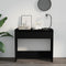 vidaXL - Wandtafel - 89x41x76,5 - cm - staal - zwart