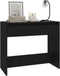 vidaXL - Wandtafel - 89x41x76,5 - cm - staal - zwart