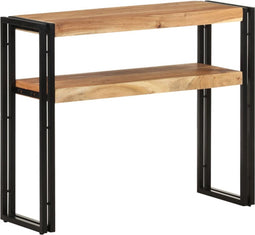 vidaXL - Wandtafel - 90x30x75 - cm - massief - acaciahout