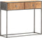 vidaXL - Wandtafel - 90x30x75 - cm - massief - gerecycled - hout
