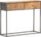 vidaXL - Wandtafel - 90x30x75 - cm - massief - gerecycled - hout
