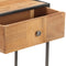 vidaXL - Wandtafel - 90x30x75 - cm - massief - gerecycled - hout
