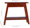 vidaXL - Wandtafel - 90x30x75 - cm - massief - mahoniehout - klassiek - bruin
