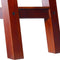 vidaXL - Wandtafel - 90x30x75 - cm - massief - mahoniehout - klassiek - bruin