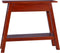 vidaXL - Wandtafel - 90x30x75 - cm - massief - mahoniehout - klassiek - bruin