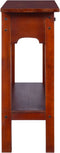 vidaXL - Wandtafel - 90x30x75 - cm - massief - mahoniehout - klassiek - bruin