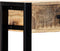 vidaXL - Wandtafel - 90x30x75 - cm - massief - mangohout