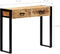 vidaXL - Wandtafel - 90x30x75 - cm - massief - mangohout