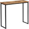 vidaXL - Wandtafel - 90x30x76 - cm - massief - gerecycled - teakhout