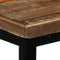 vidaXL - Wandtafel - 90x30x76 - cm - massief - gerecycled - teakhout