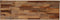 vidaXL - Wandtafel - 90x30x76 - cm - massief - gerecycled - teakhout