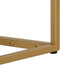 vidaXL - Wandtafel - 90x30x76 - cm - massief - mangohout - en - ijzer