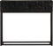 vidaXL - Wandtafel - 90x30x76 - cm - massief - mangohout - en - ijzer - zwart