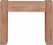 vidaXL - Wandtafel - 90x35x75 - cm - massief - teakhout