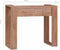vidaXL - Wandtafel - 90x35x75 - cm - massief - teakhout