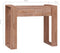 vidaXL - Wandtafel - 90x35x75 - cm - massief - teakhout