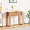 vidaXL - Wandtafel - 90x35x75 - cm - massief - teakhout