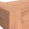 vidaXL - Wandtafel - 90x35x75 - cm - massief - teakhout