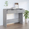 vidaXL - Wandtafel - 90x36x75 - cm - bewerkt - hout - betongrijs