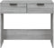 vidaXL - Wandtafel - 90x36x75 - cm - bewerkt - hout - betongrijs