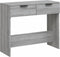 vidaXL - Wandtafel - 90x36x75 - cm - bewerkt - hout - grijs - sonoma - eikenkleurig