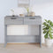 vidaXL - Wandtafel - 90x36x75 - cm - bewerkt - hout - grijs - sonoma - eikenkleurig