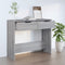 vidaXL - Wandtafel - 90x36x75 - cm - bewerkt - hout - grijs - sonoma - eikenkleurig
